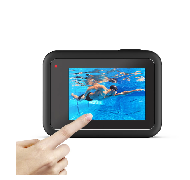 Set 3 x Folie protectie Sticla pt Gopro Hero 8 , H9