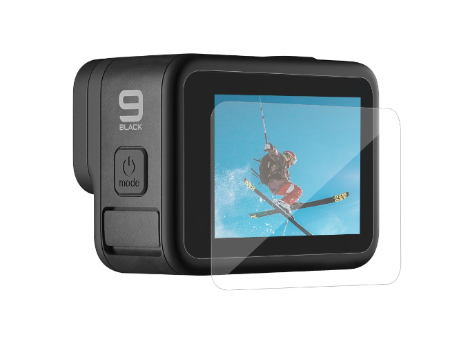 Set 3 x Folie protectie Sticla pt Gopro Hero 9 10 11 12 , H9