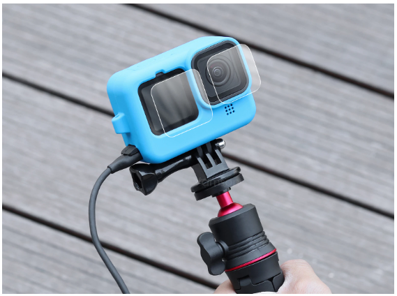 Set 3 x Folie protectie Sticla pt Gopro Hero 9 10 11 12 , H9