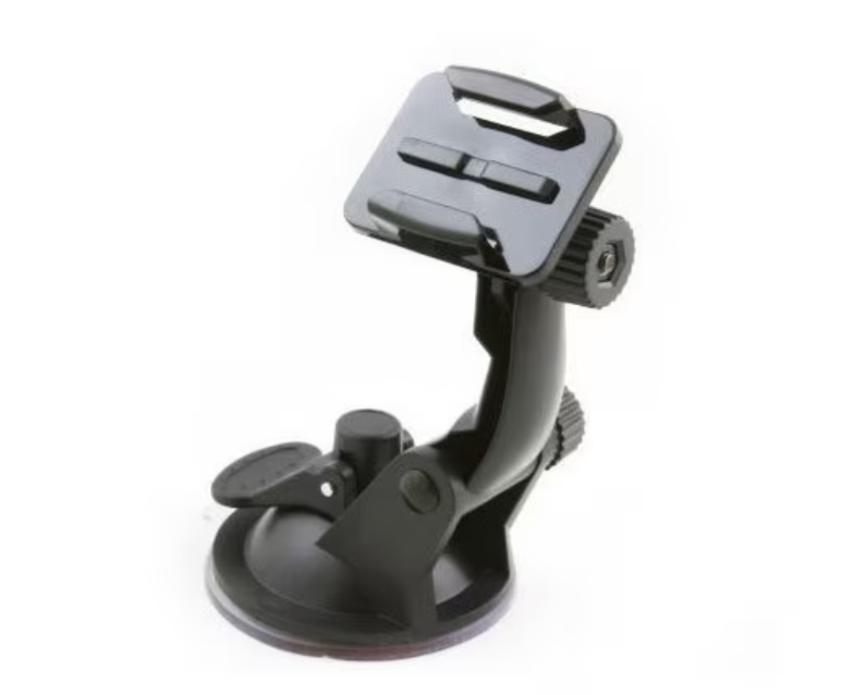 Ventuza Parbriz cu QR pt Camere Gopro , insta360 , DJI etc Telefon , Universal