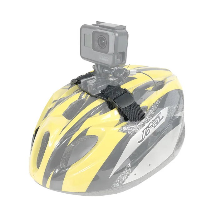 Prindere cu curea pt Casca Bicicleta Ski Open Face , Gopro , DJI , insta360
