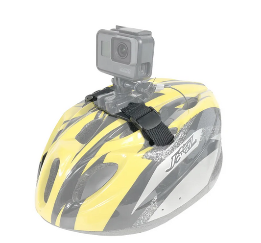 Prindere cu curea pt Casca Bicicleta Ski Open Face , Gopro , DJI , insta360
