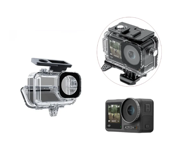 Carcasa de Protectie Subacvatica pt DJI OSMO Action 3 , 4 , 5 WaterProof Case