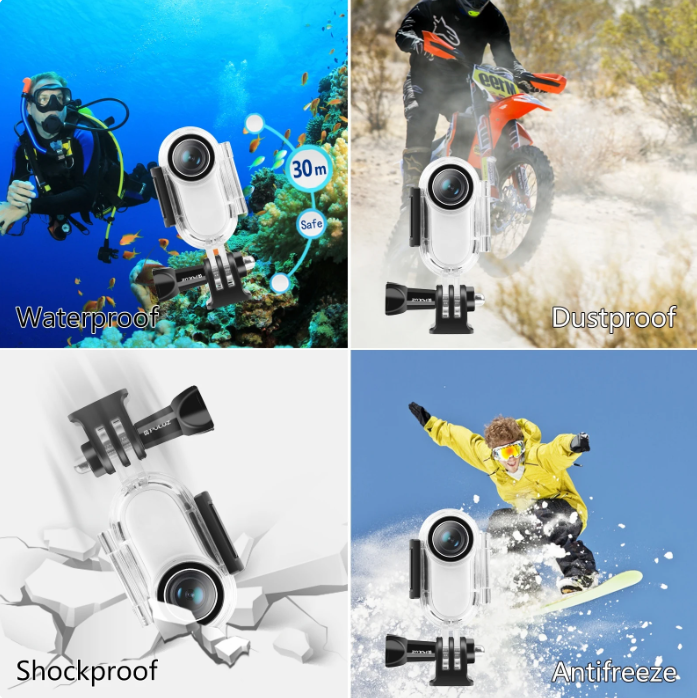 Carcasa de Protectie Subacvatica pt insta360 GO 2 WaterProof Case