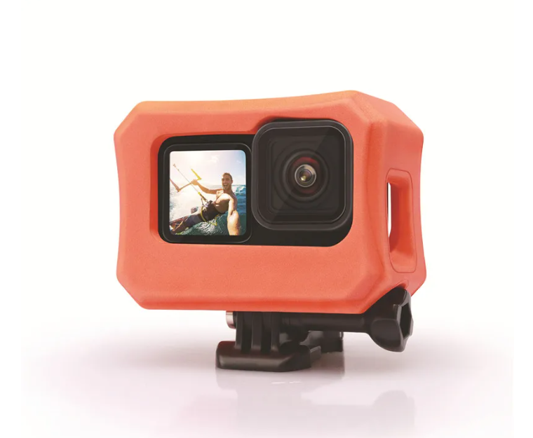 Husa Plutitor de Protectie pt Gopro Hero 9 , 10 , 11 , 12 si Hero 8 din Spuma eva , Portocaliu