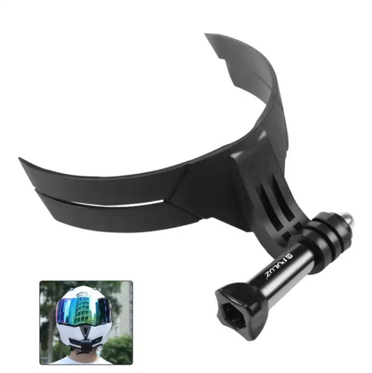 Prindere tip fluture la casca de motocicleta, bicicleta Full Face Gopro , DJI , insta360