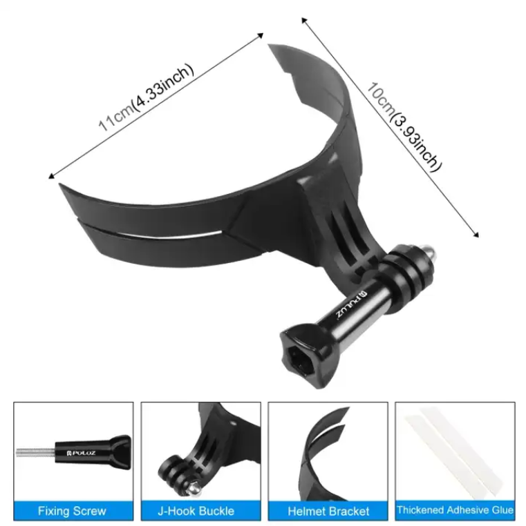 Prindere tip fluture la casca de motocicleta, bicicleta Full Face Gopro , DJI , insta360