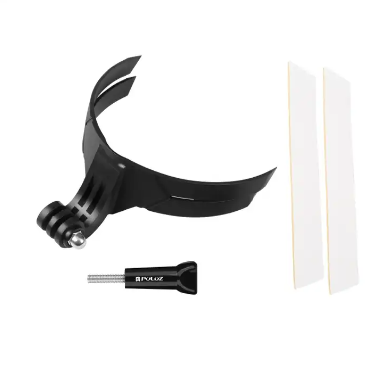 Prindere tip fluture la casca de motocicleta, bicicleta Full Face Gopro , DJI , insta360