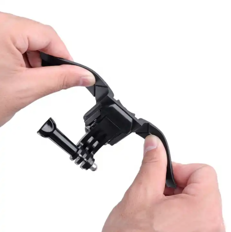 Prindere tip fluture la casca de motocicleta, bicicleta Full Face Gopro , DJI , insta360