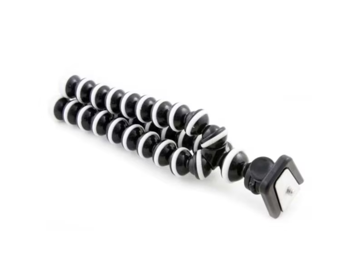 Trepied flexibil Marimea S-M-L 16-24 cm cu filet 1/4 pt camere Gopro , DJI , insta360 etc