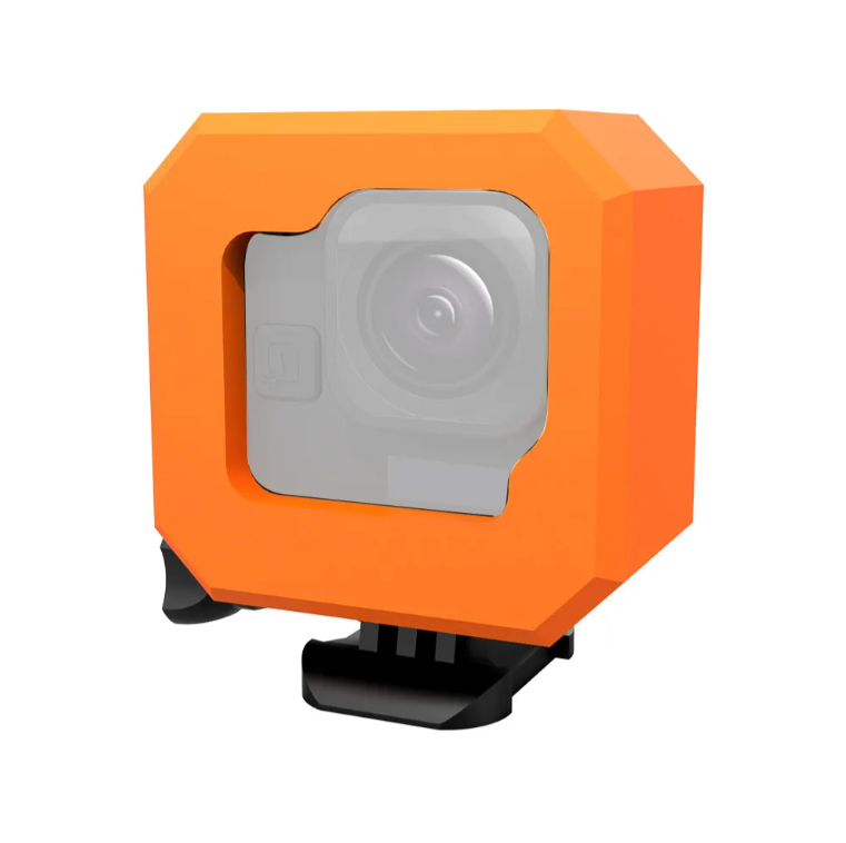 Husa Plutitor de Protectie pt Gopro Hero 11 Mini din Spuma eva , Portocaliu