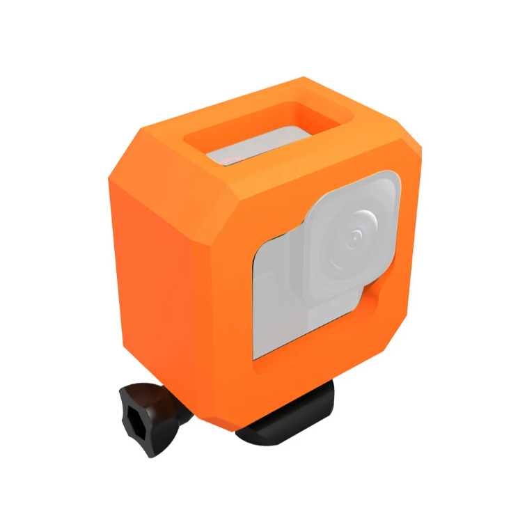 Husa Plutitor de Protectie pt Gopro Hero 11 Mini din Spuma eva , Portocaliu