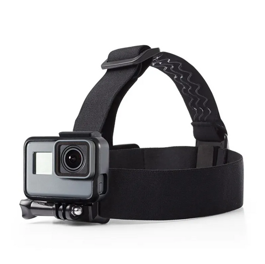 Sistem Prindere Camera, Headstrap GoPro Hero, TechDelivery, Black