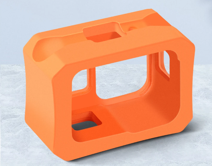 Husa Plutitor de Protectie pt Gopro Hero 8 din Spuma eva , Portocaliu