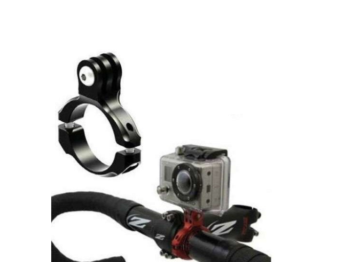 Set 2 Prinderi pt Ghidon Bicicleta/Motocicleta pt Camere Gopro , insta360 , DJI etc , Universal , 31.8 mm , din Aluminiu