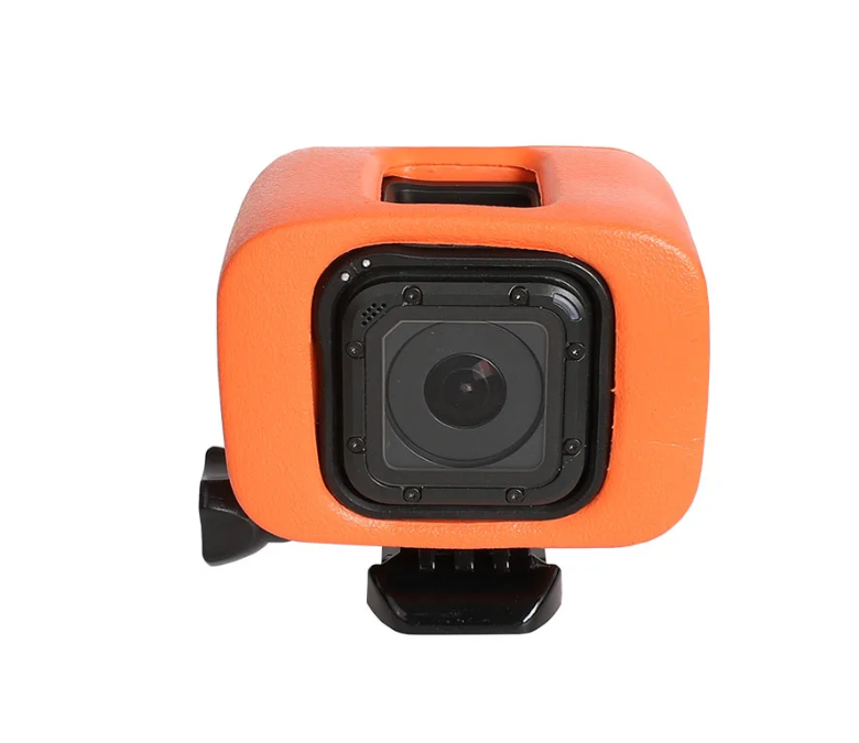 Husa Plutitor de Protectie pt Gopro Session 4 , 5 din Spuma eva , Portocaliu