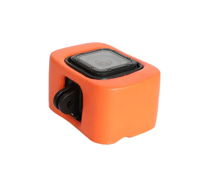 Husa Plutitor de Protectie pt Gopro Session 4 , 5 din Spuma eva , Portocaliu