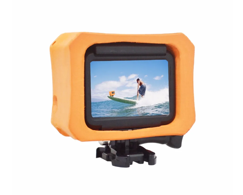 Husa Plutitor de Protectie pt Gopro Hero 5 , 6 , 7 din Spuma eva , Portocaliu