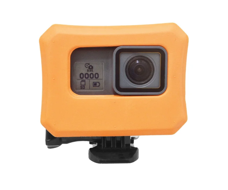 Husa Plutitor de Protectie pt Gopro Hero 5 , 6 , 7 din Spuma eva , Portocaliu