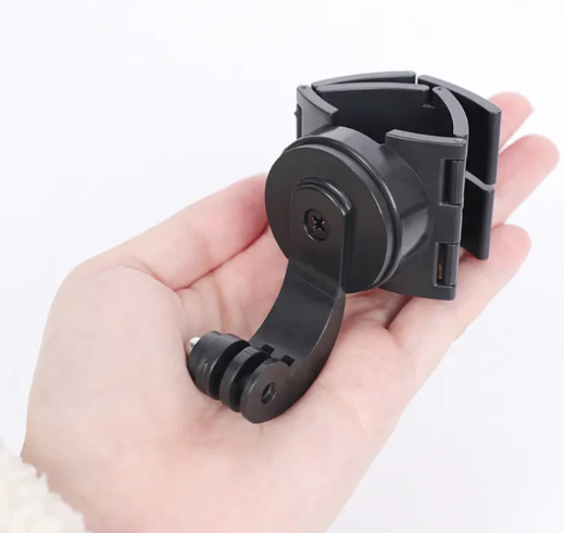 Prindere tip fluture la casca de motocicleta, bicicleta Full Face Gopro , DJI , insta360