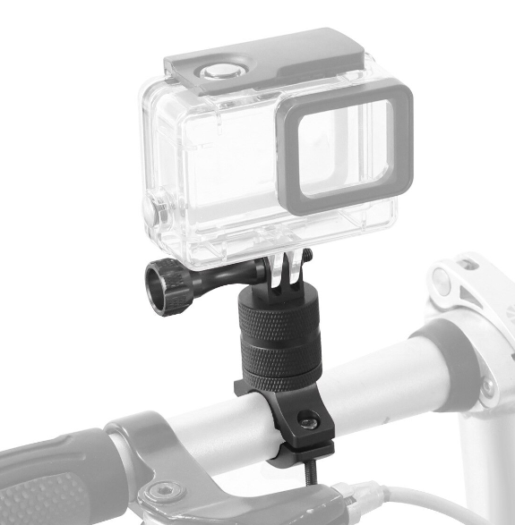 Prindere pt Ghidon Bicicleta/Motocicleta pt Camere Gopro , insta360 , DJI etc , Universal , 31.8 mm , din Aluminiu , 360 Grade