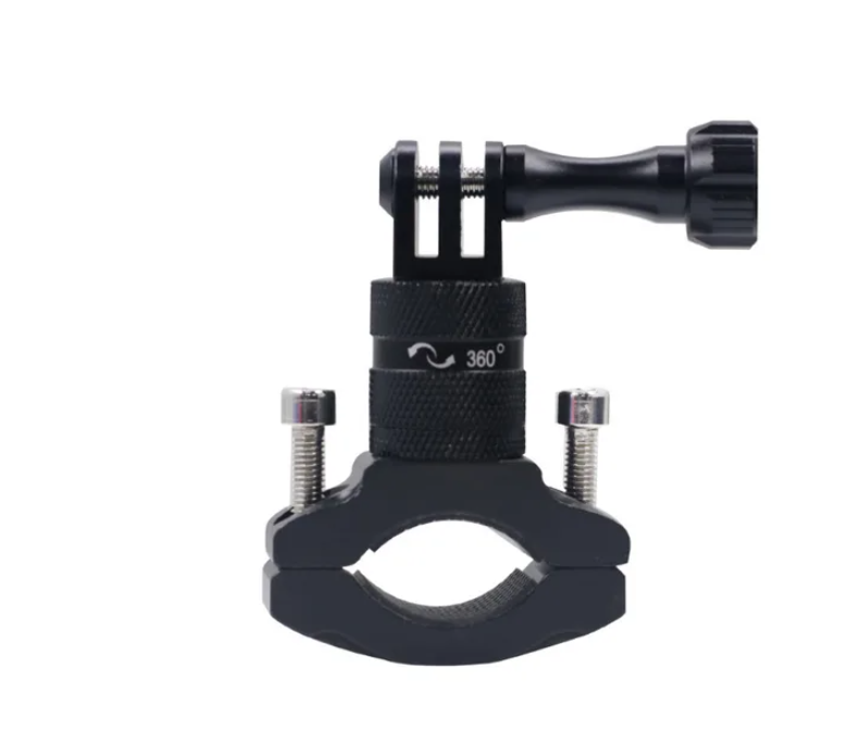 Prindere pt Ghidon Bicicleta/Motocicleta pt Camere Gopro , insta360 , DJI etc , Universal , 31.8 mm , din Aluminiu , 360 Grade