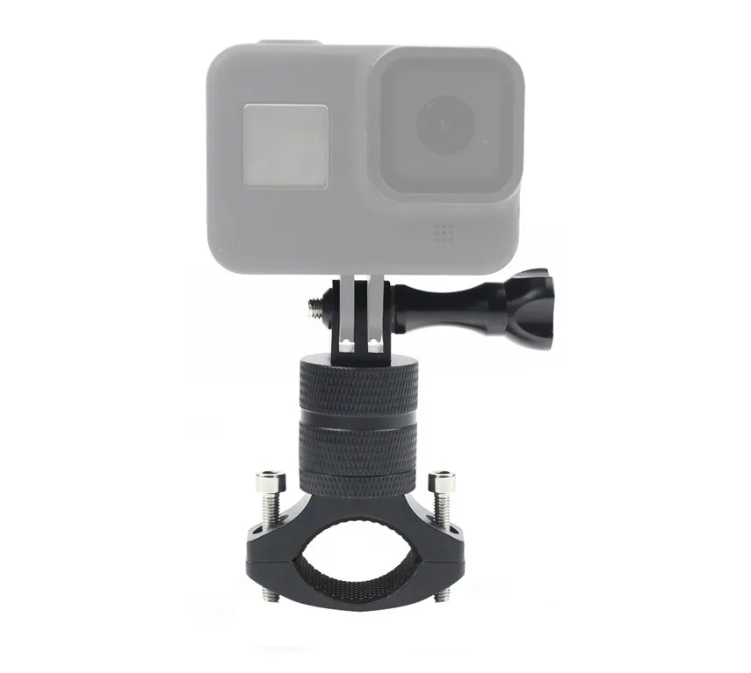 Prindere pt Ghidon Bicicleta/Motocicleta pt Camere Gopro , insta360 , DJI etc , Universal , 31.8 mm , din Aluminiu , 360 Grade