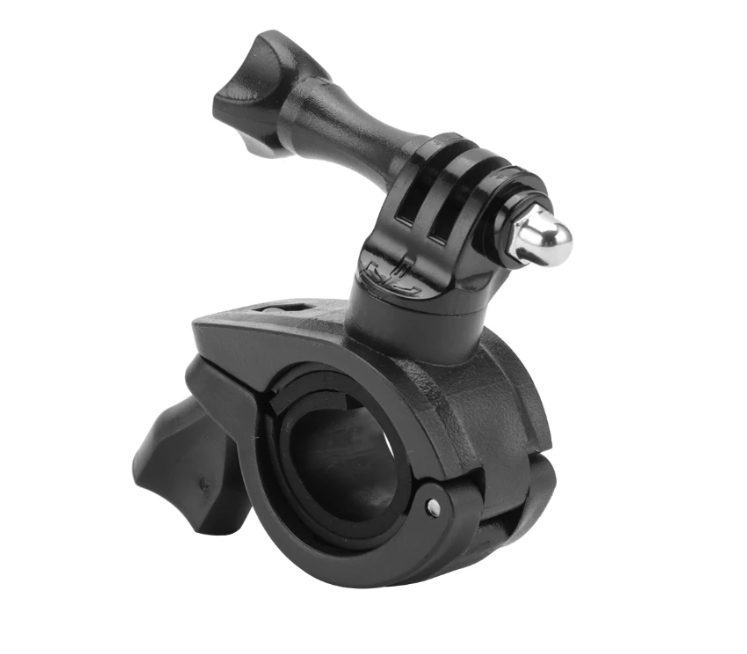 Prindere pt Ghidon,Furca Bicicleta/Motocicleta 360 Grade pt Camere Gopro , insta360 , DJI etc , Universal , Aluminiu