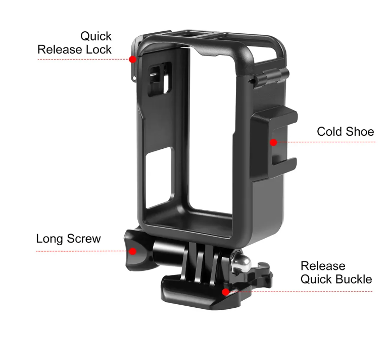 Carcasa Protectie/Prindere pt DJI OSMO Action 3 Action 4 Action 5 Rama/Frame