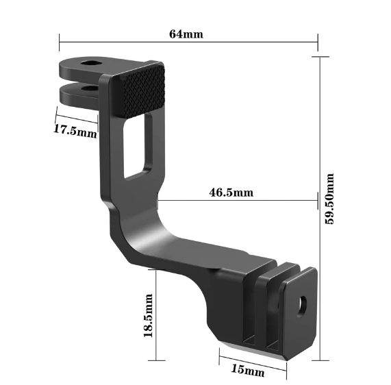 Clema De Schimbare Unghi La 90 de Grade din Aluminiu