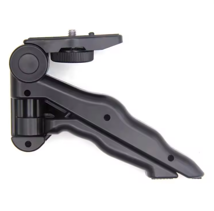 Sistem de Prindere 3 in 1, Trepied + Maner + Selfie Stick din Plastic 160-75 mm