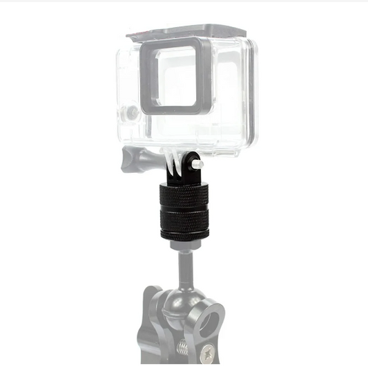 Adaptor 360 grade Rotativ , Sistem Prindere pe Trepied cu filet 1/4 din Aluminiu