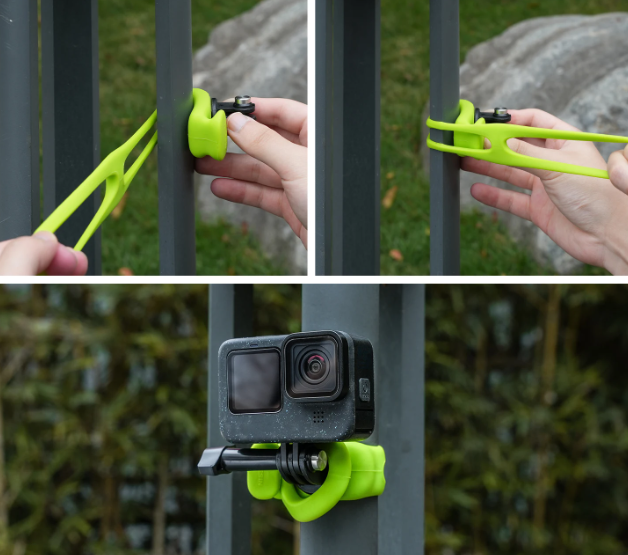 Prindere pt Ghidon Bicicleta/Motocicleta pt Camere Gopro , insta360 , DJI , Universal , din Silicon