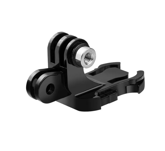 Adaptor/Clema cu 2 prinderi de fixare quick-release in forma de J, J-Hook cu Surub de fixare