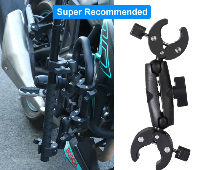 Prindere pt Ghidon Bicicleta/Motocicleta tip Menghina din Metal , 18,22,28 cm