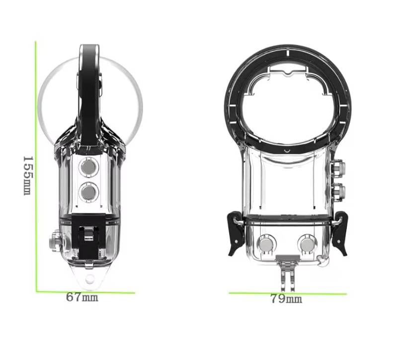 Carcasa Waterproof pt insta360 One X3