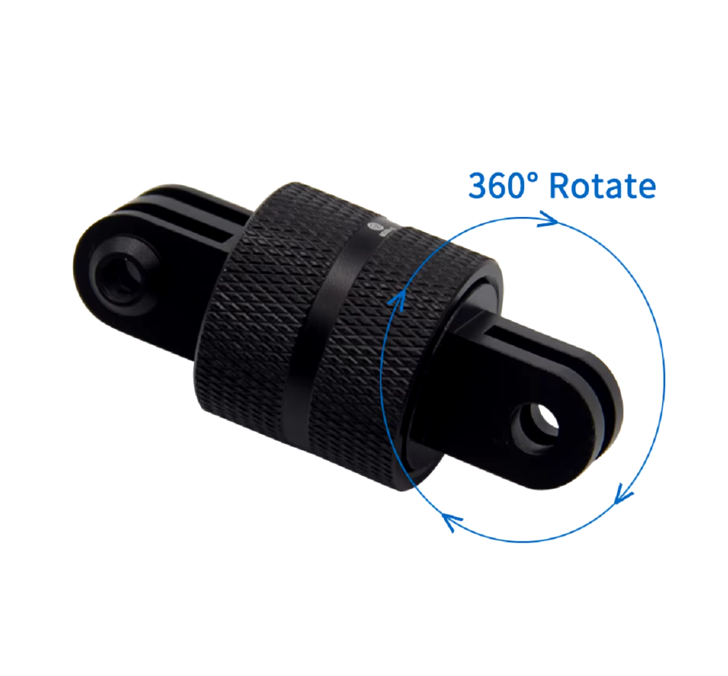 Adaptor 360 grade Rotativ , Sistem Prindere pt Camere , din Aluminiu