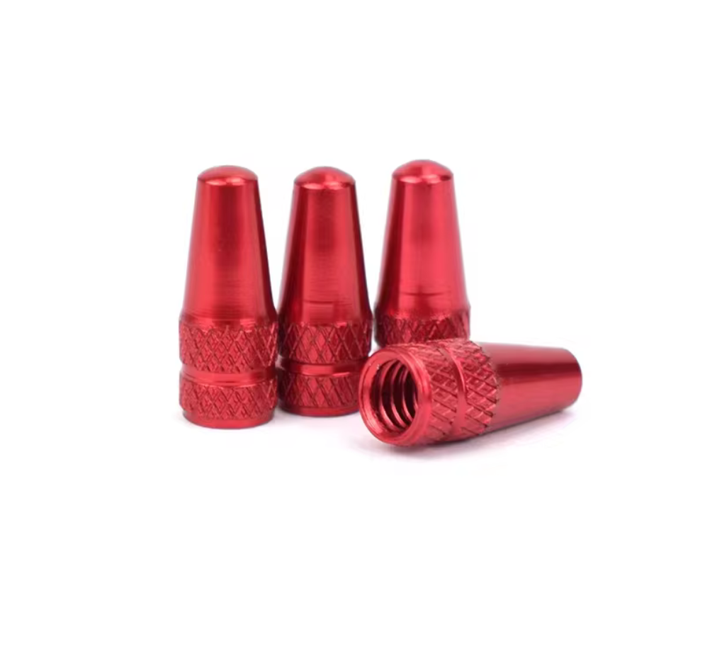 Set 4 Capace Valva Tubeless Presta, SEM, Aluminiu