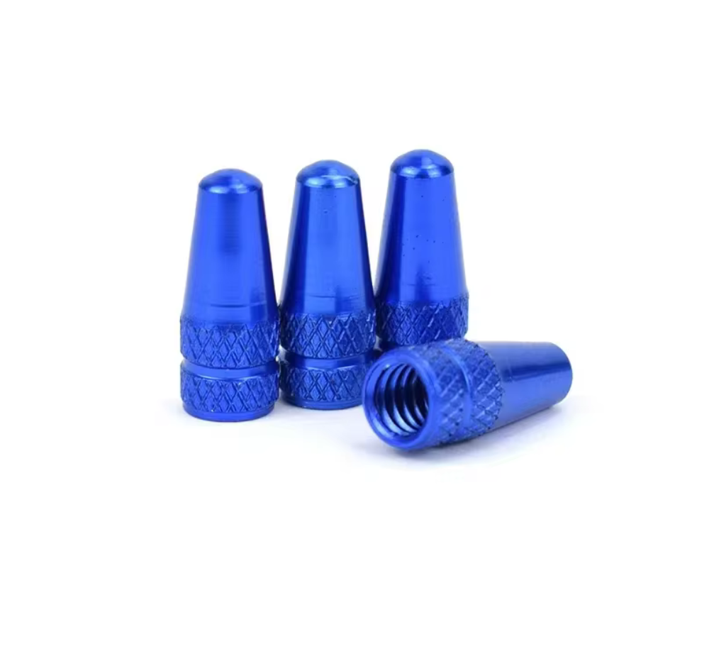Set 4 Capace Valva Tubeless Presta, SEM, Aluminiu