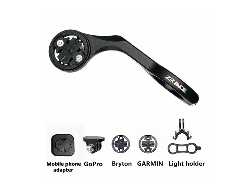 Suport din Aluminiu, Prindere Ciclocomputer pentru Ghidon Bicicleta