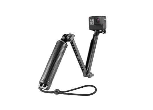 Selfie Stick 3 Tronsoane, cu Maner Flotant (Plutitor)