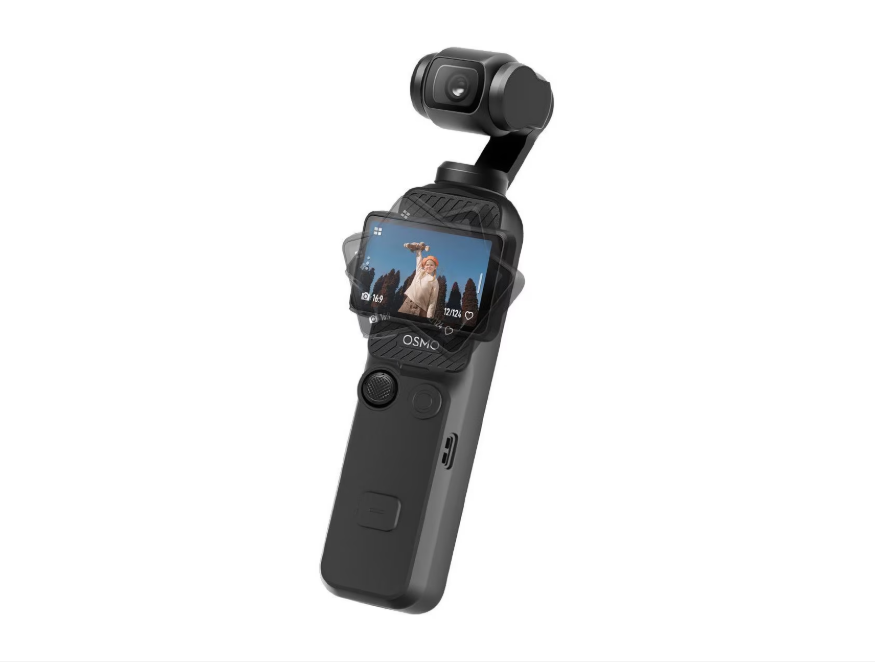 Husa de protectie din Silicon Pentru Camera/Stabilizator DJI Osmo Pocket 3, Negru