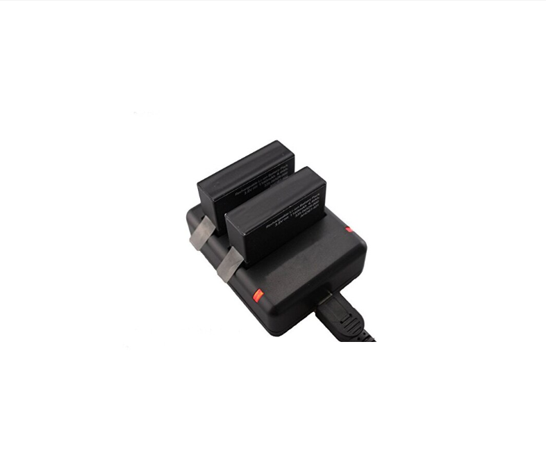 Incarcator cu doua sloturi pentru GoPro Hero 4 Negru