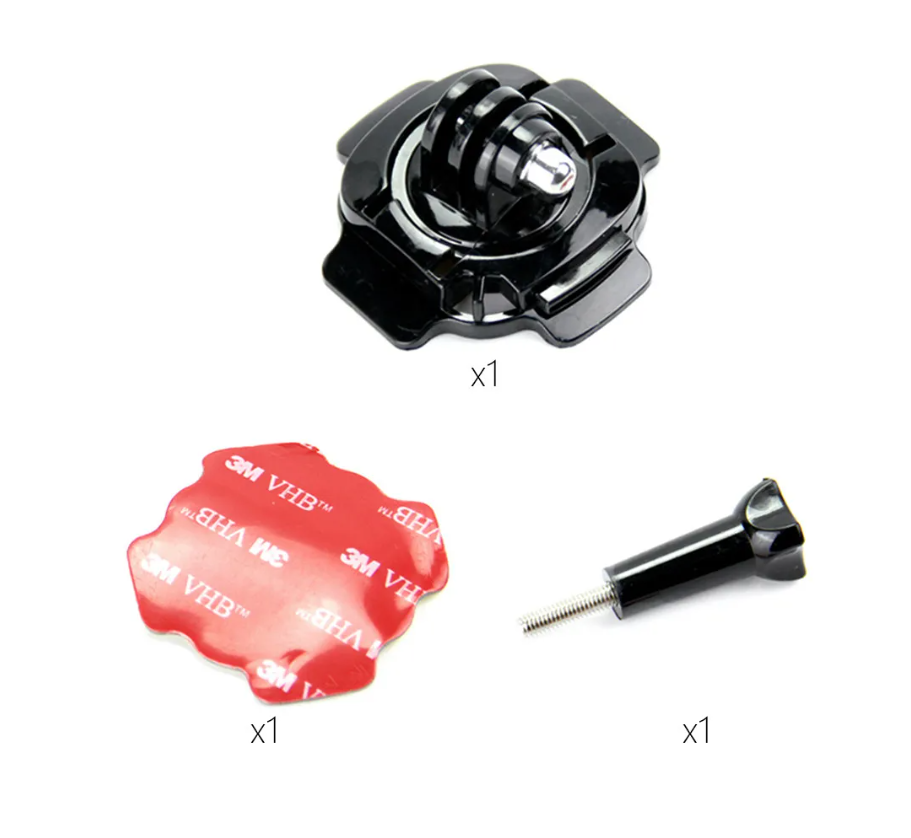 Set Sistem prindere cu adeziv banda 3M+ 1 Prindere 360 grade cu surub