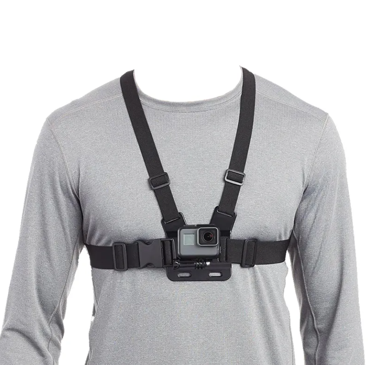 Sistem prindere pe piept , Chest Mount pt Camera video sport