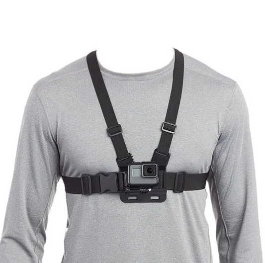 Sistem prindere pe piept , Chest Mount pt Camera video sport
