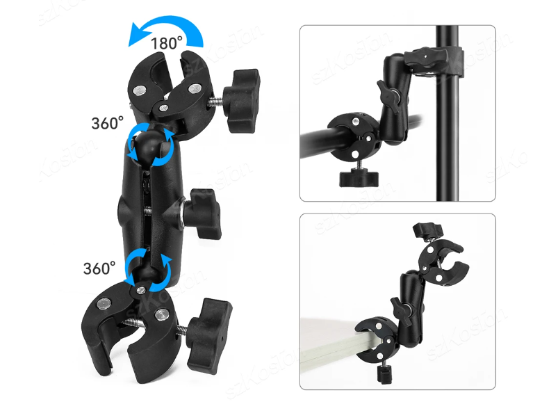Prindere pt Ghidon Bicicleta/Motocicleta tip Menghina din Metal , 18,22,28 cm