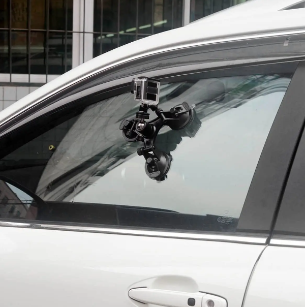 Sistem Fixare Cu 3 Ventuze 6,8 cm pt Camerele video