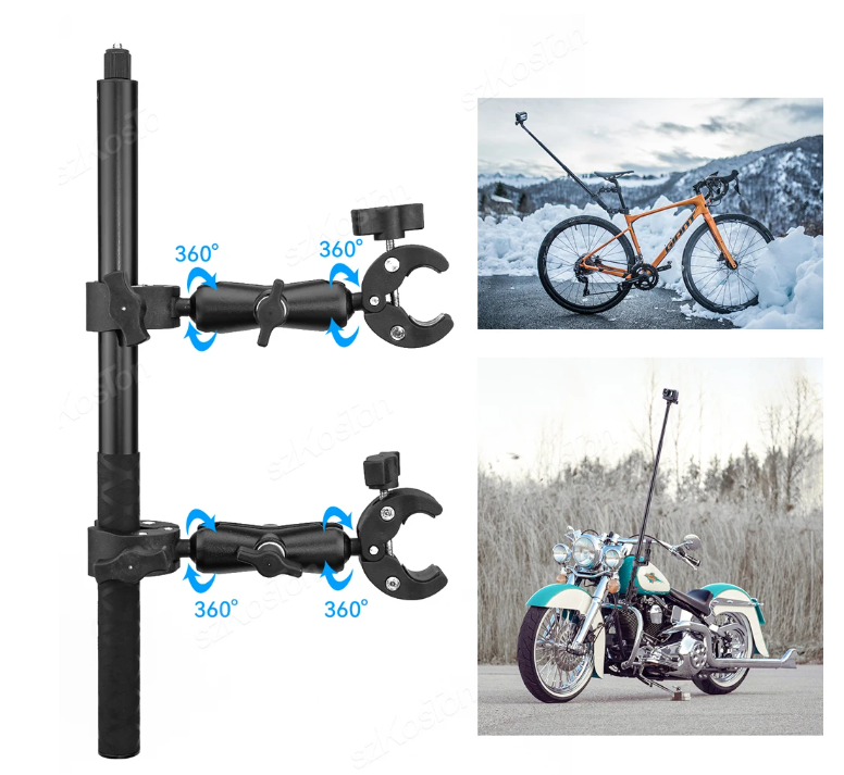 Prindere pt Ghidon Bicicleta/Motocicleta tip Menghina din Metal , 18,22,28 cm