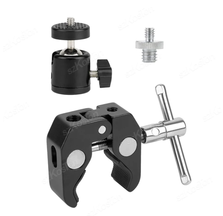 Prindere pt Ghidon Bicicleta/Motocicleta tip Menghina pt Camere Gopro , insta360 , DJI , Universal , din Aluminiu